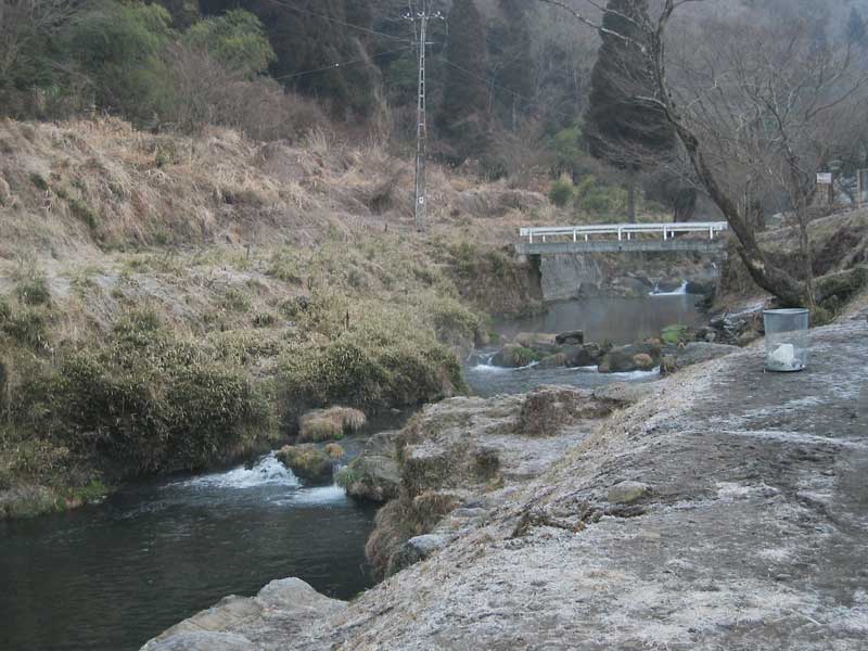 木郷滝の釣り場